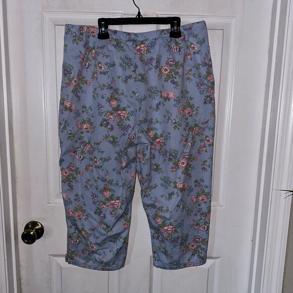 Like New Vintage Crazy Horse Liz Claiborne Capris 14 - Picture 3 of 4